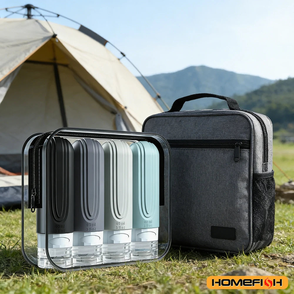 Leak-Proof Travel Bottle Set.