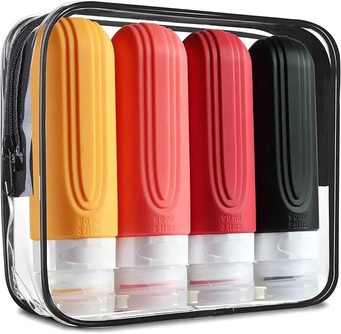 Leak-Proof Travel Bottle Set.