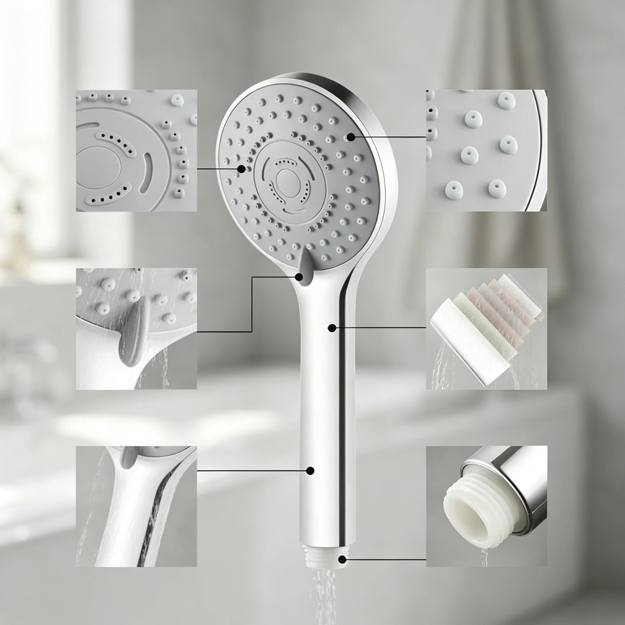 PureFlow™ Water Saving Shower Head