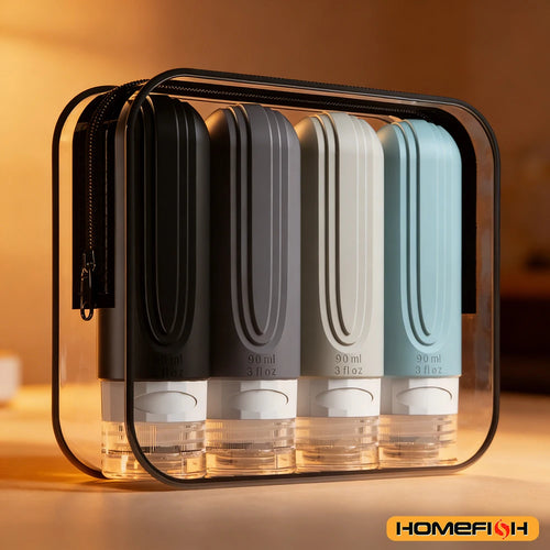 Leak-Proof Travel Bottle Set.
