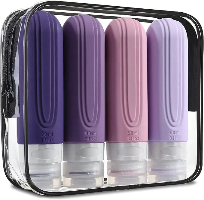Leak-Proof Travel Bottle Set.