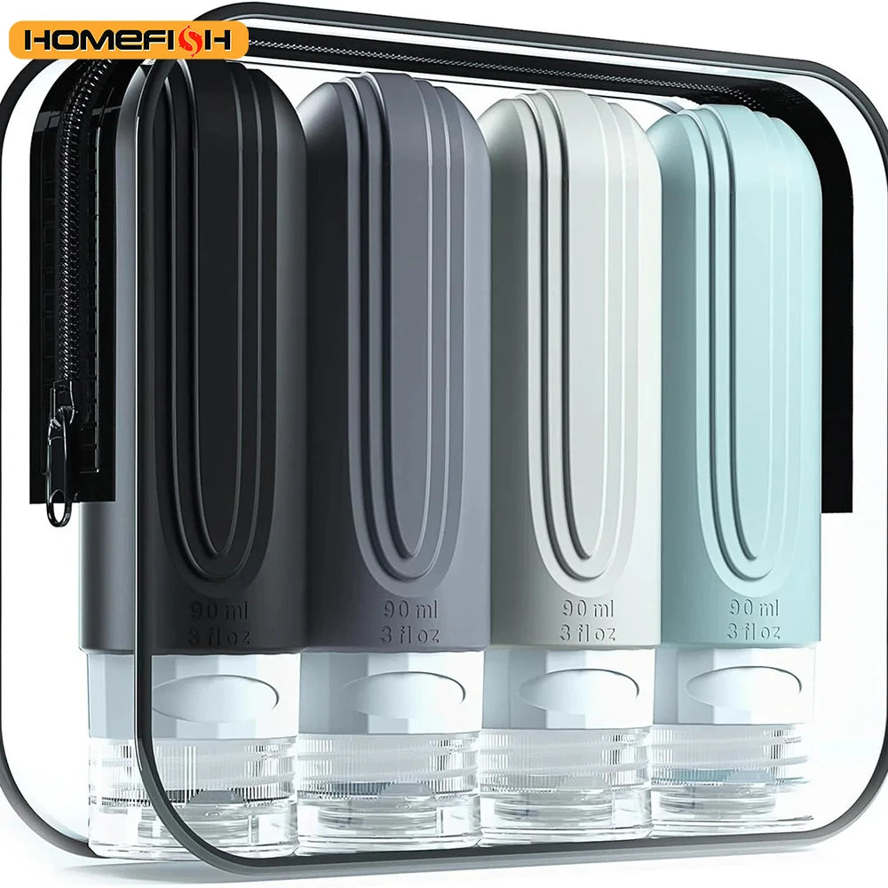 Leak-Proof Travel Bottle Set.