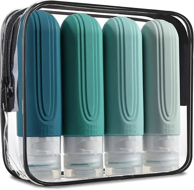 Leak-Proof Travel Bottle Set.