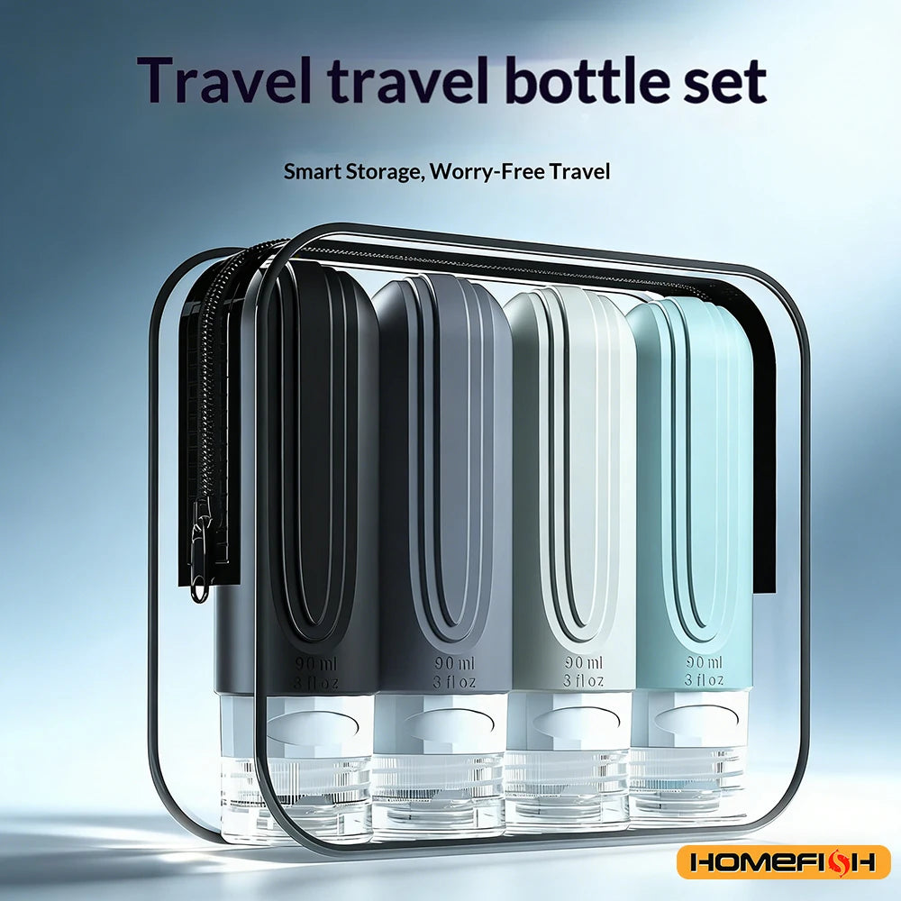 Leak-Proof Travel Bottle Set.