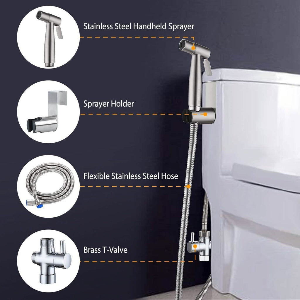 Handheld Bidet Sprayer Stainless Steel