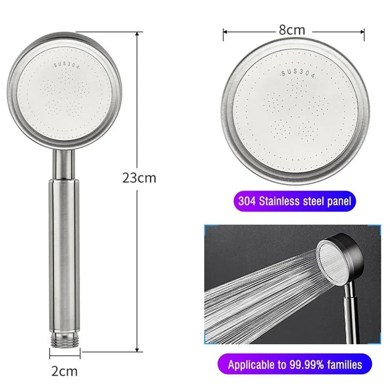 High-Pressure SUS304 Shower Head
